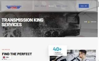 Transmission King of San Bernardino website