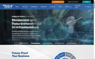 Visual Edge IT San Bernardino website