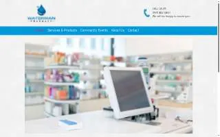 Waterman Pharmacy website