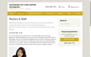 Connie Ha, OD website