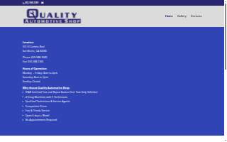 Quality Automotive Shop