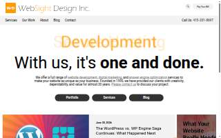WebSight Design, Inc. of San Bruno