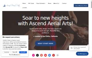 Ascend Aerial Arts at IMPACT! Kickboxing Fitness