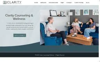 Clarity Counseling & Wellness website