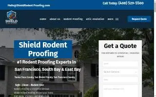 Shield Rodent Proofing website