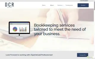 DCR Bookkeeping website