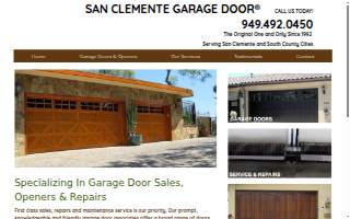 San Clemente Garage Door®