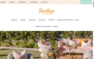 Sundrop Vintage - Wedding & Event Rentals of San Clemente