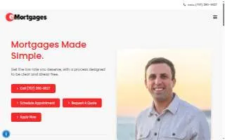 Yosef Shapiro - Mortgage Broker website
