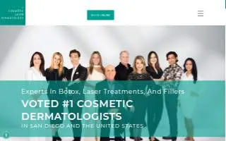 Cosmetic Laser Dermatology website