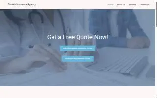 Daniels Insurance Agency of San Diego website
