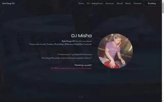 DJ Misha website