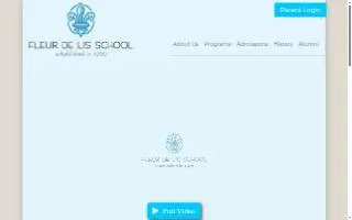 Fleur De Lis School website