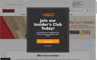 Flooring Liquidators of San Diego website