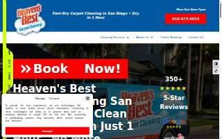 Heaven's Best Carpet Cleaning San Diego CA