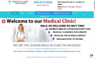 Medical Care San Diego
