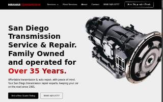 Miramar Transmission of San Diego