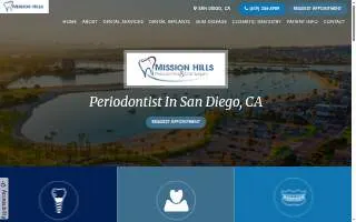 Mission Hills Periodontics - Dr. Stephen Munroe of San Diego website