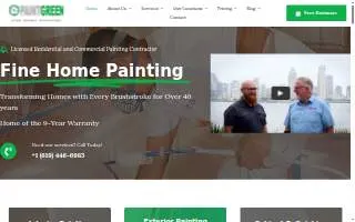 PaintGreen website