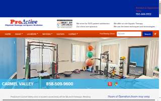 ProActive Physical Therapy and Sports Medicine: Carmel Valley