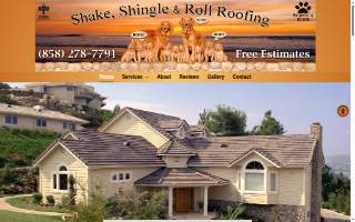 Shake, Shingle & Roll Roofing