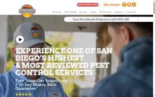 Suncoast Pest Management of La Mesa website