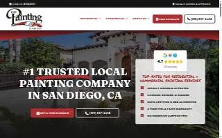The Painting Company San Diego website