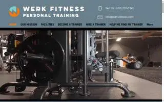 Werk Fitness Personal Training - San Diego website