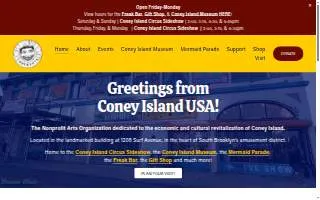 Coney Island Creamery website
