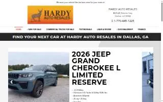 Hardy's Hues & Textures website