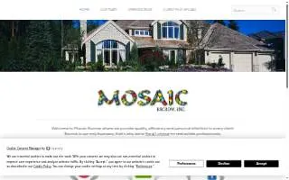 Mosaic Escrow Inc website