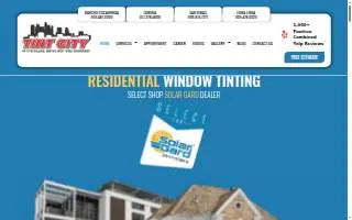 Tint City of Loma Linda website
