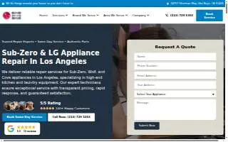 ABS Appliance Repair website