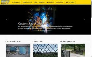 Builders Fence Company, Inc. website