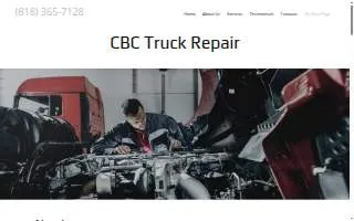 CBC Truck Repair Inc website