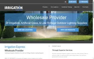 Irrigation Express - Simple Turf of San Fernando website