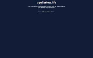 Aguilar Tow Services LLC