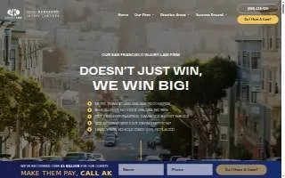 Arash Law website