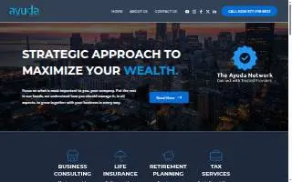 Ayuda Financial Services of San Francisco website