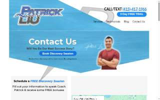 Coach Patrick Liu | Personal Training & Weight Loss San Francisco