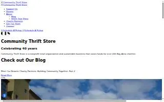 Community Thrift of San Francisco website