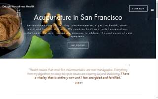 Double Happiness Health - Acupuncture San Francisco website