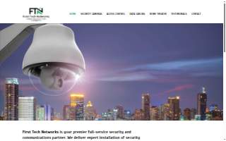 First Tech Networks website