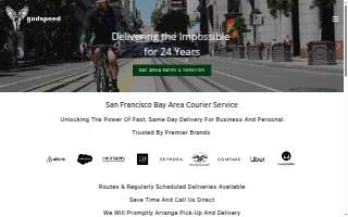 Godspeed Courier Services, Inc. of San Francisco