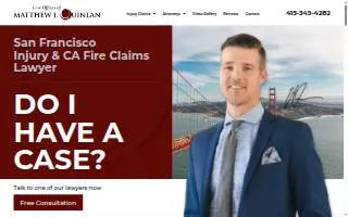 Law Offices of Matthew J. Quinlan website