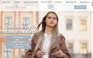 Lunettes Optometric website