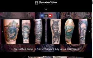 Masterpiece Tattoos website