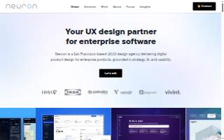 Neuron - UX/UI Design Agency