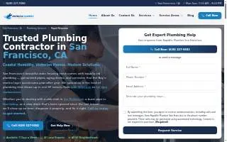 Rapidfix Plumber San Francisco website