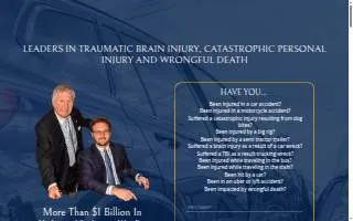 Scarlett Law Group Injury and Accident Attorneys website